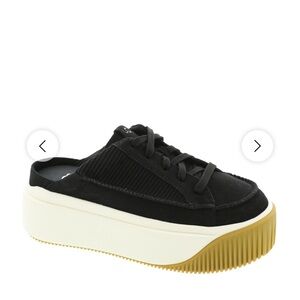 UGG EZ-Duzzit Platform Mule Black